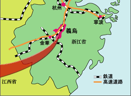 中国華中地図
